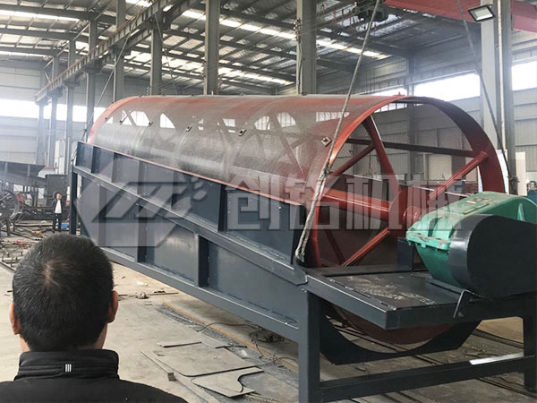 滾筒篩砂機