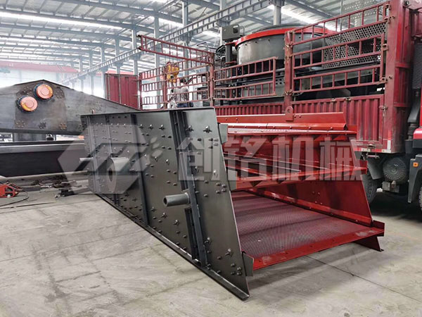 安徽石料脫水振動篩（shāi）客戶